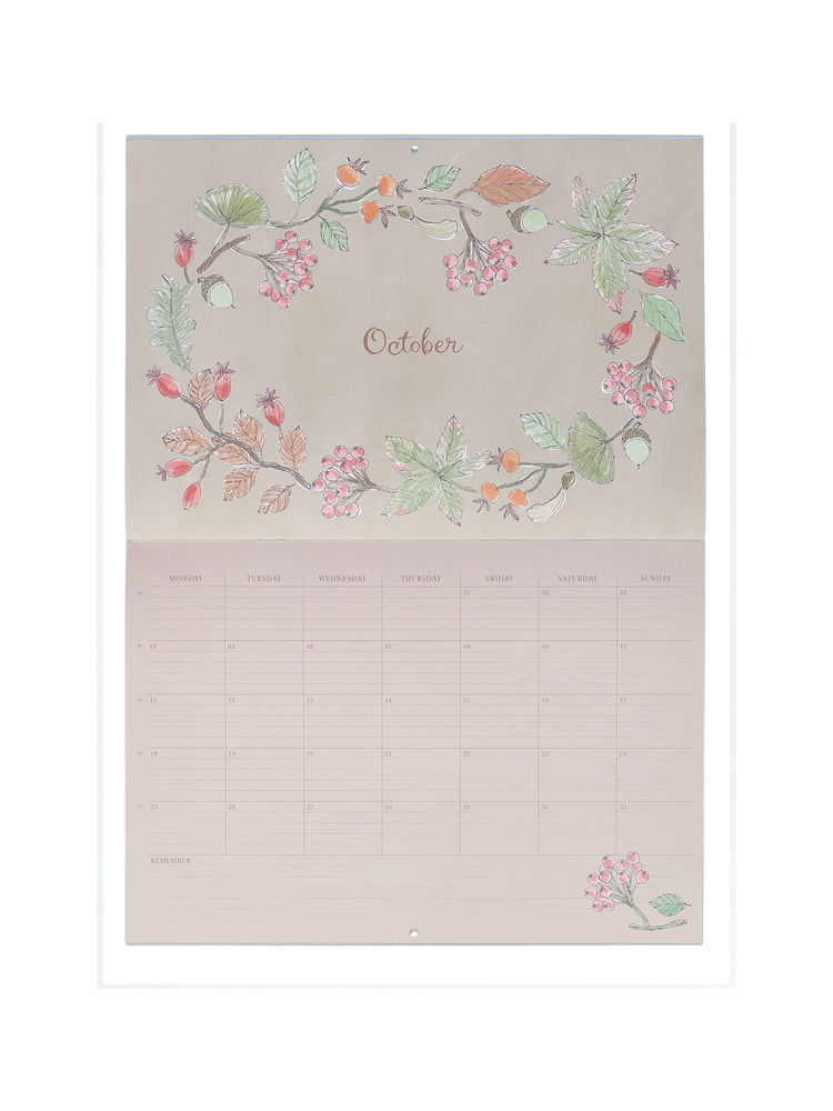 Wall calendar
