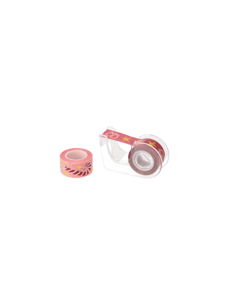 Tape with dispenser