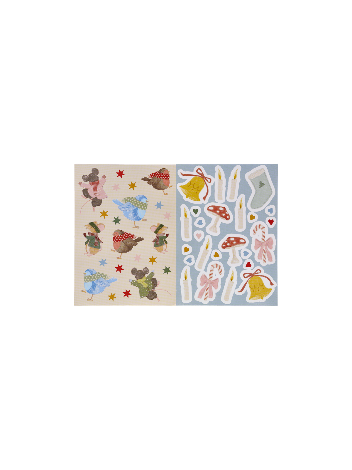 Colouring poster with stickers