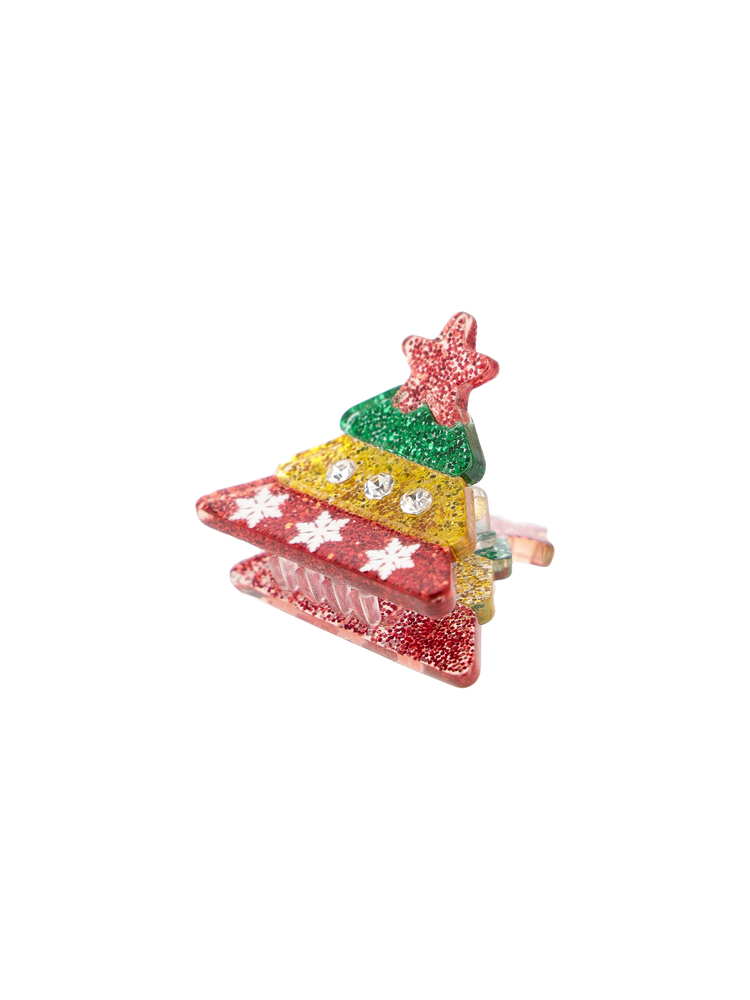 Christmas hair claw mini