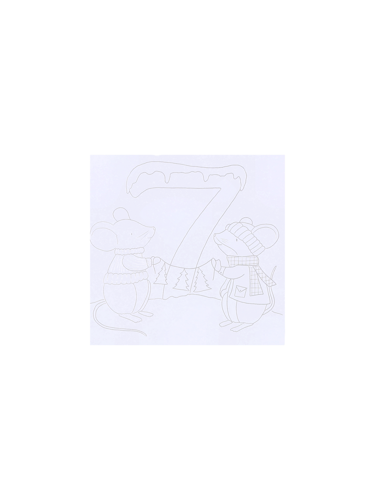 Christmas colouring book
