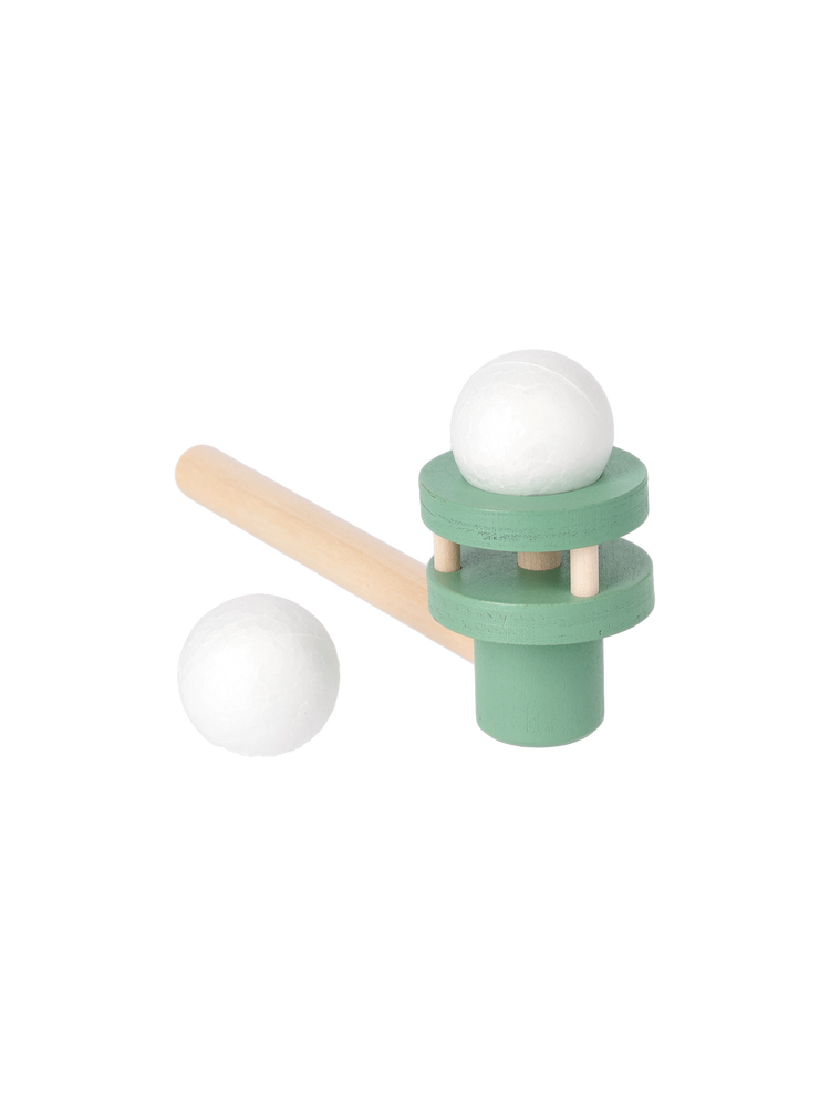 Toy floating ball game