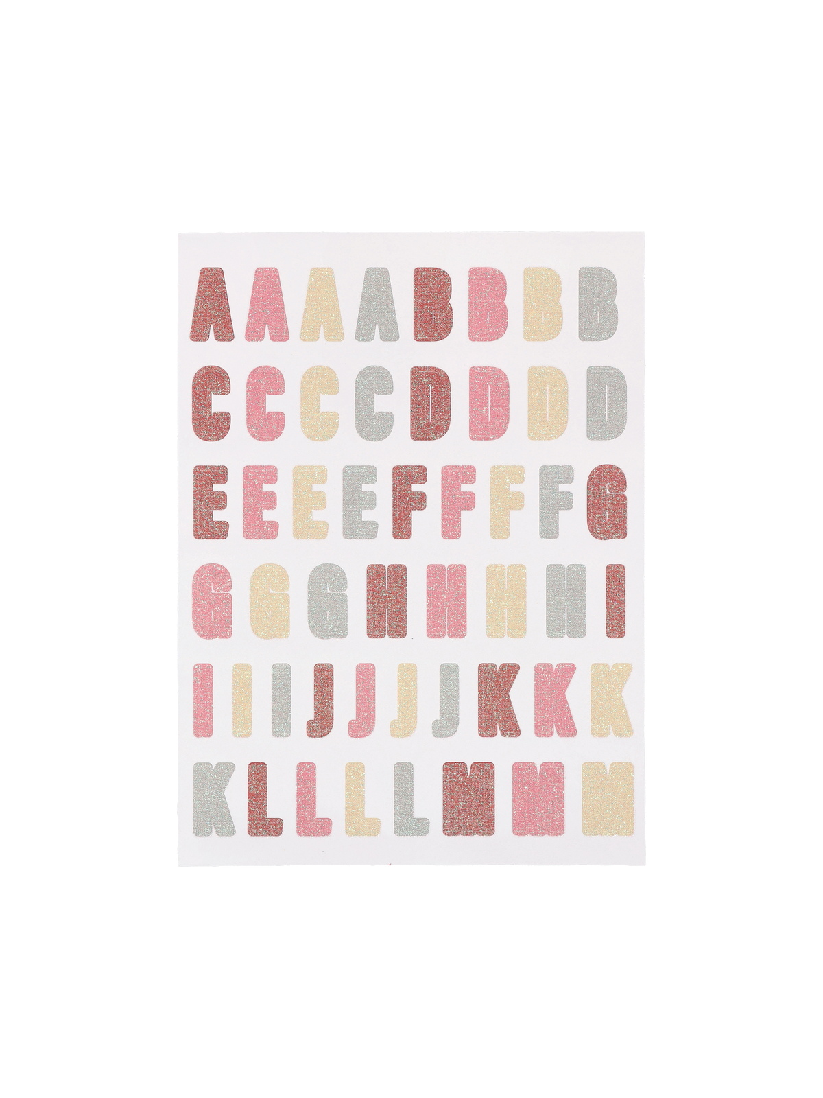Stickers numbers and letters