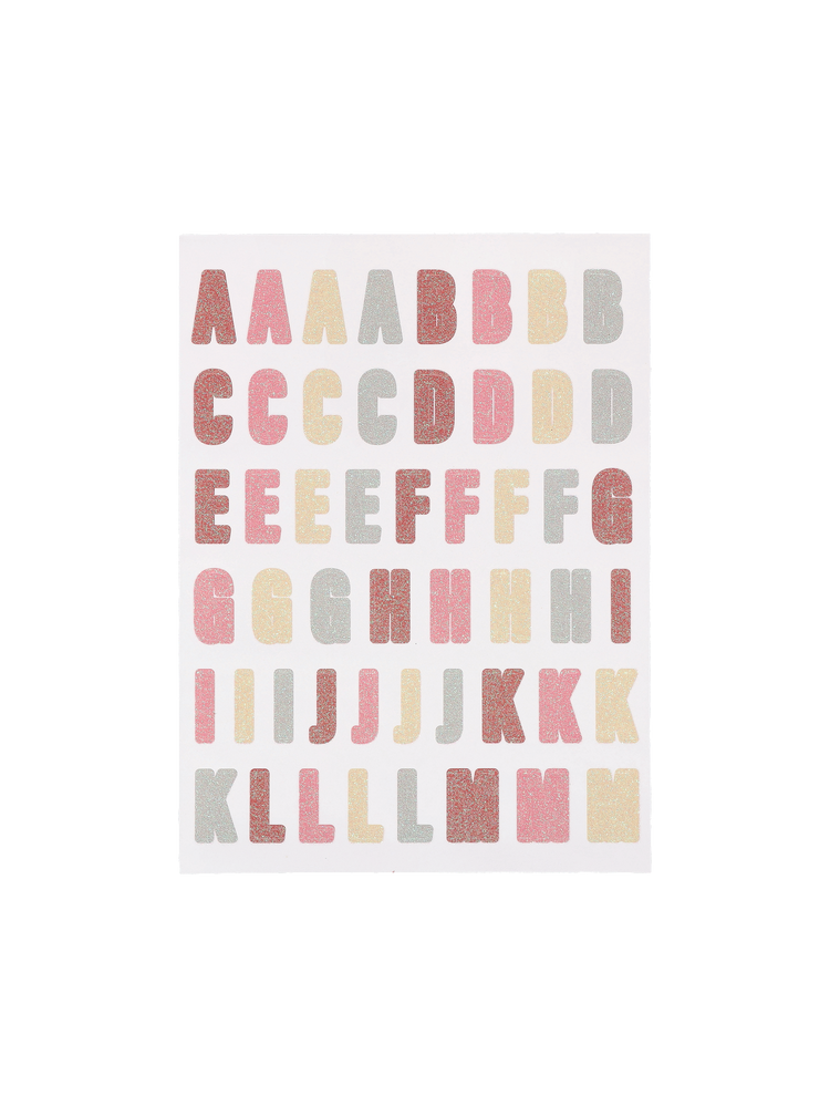 Stickers numbers and letters