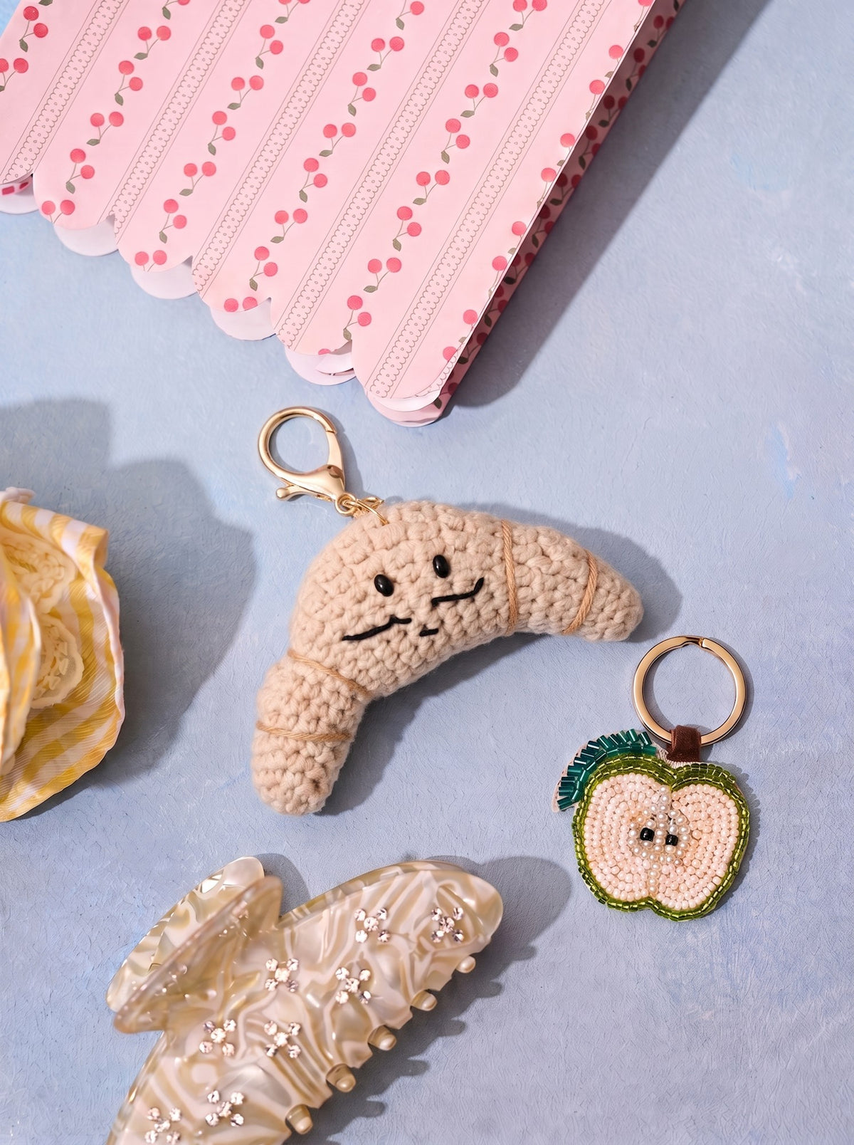 Keyring croissant