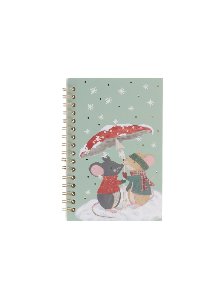 Notebook with stickers
