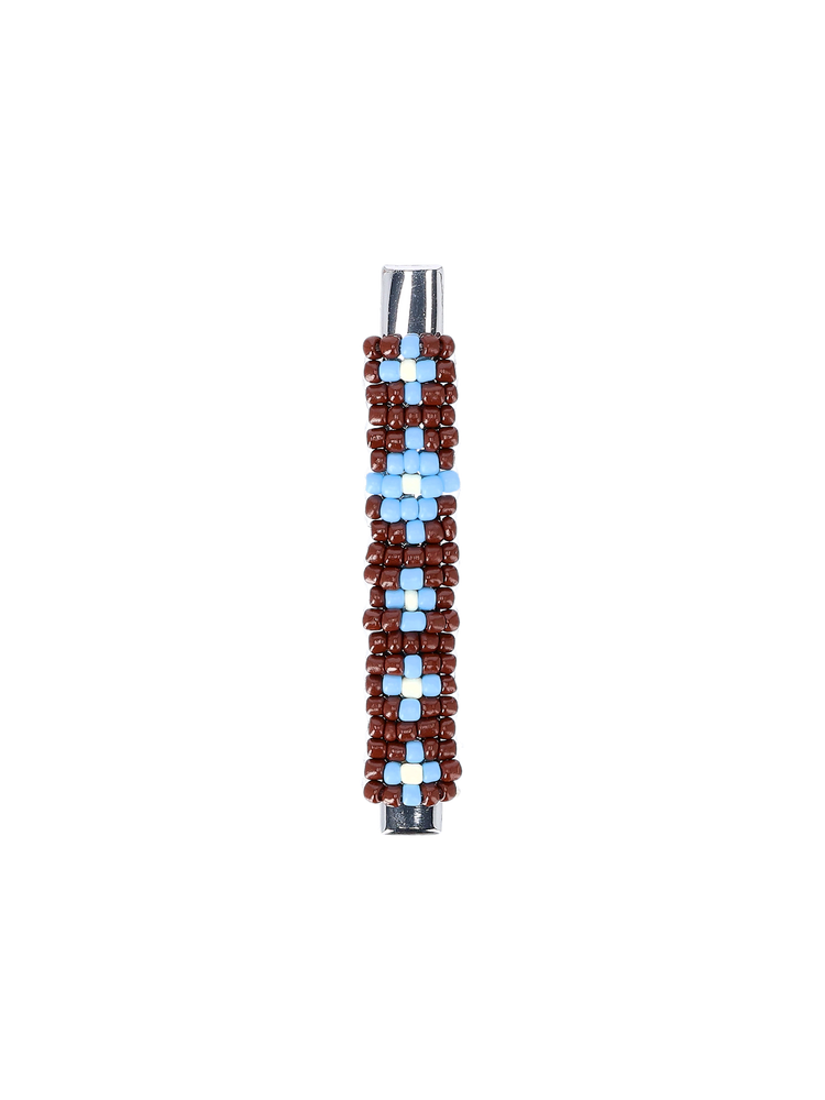 Hair clip with beads