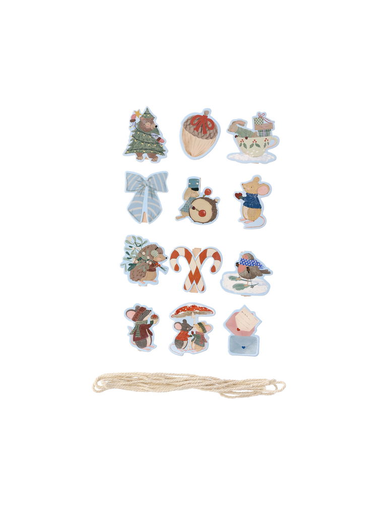 Christmas pegs