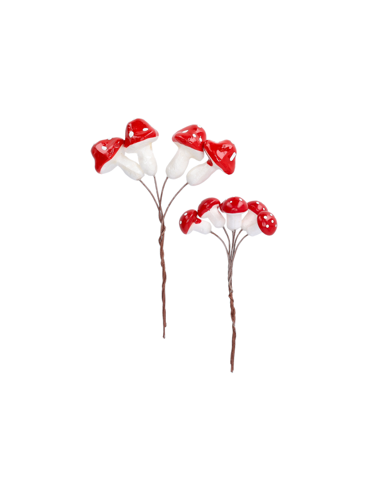 Mushrooms on stick