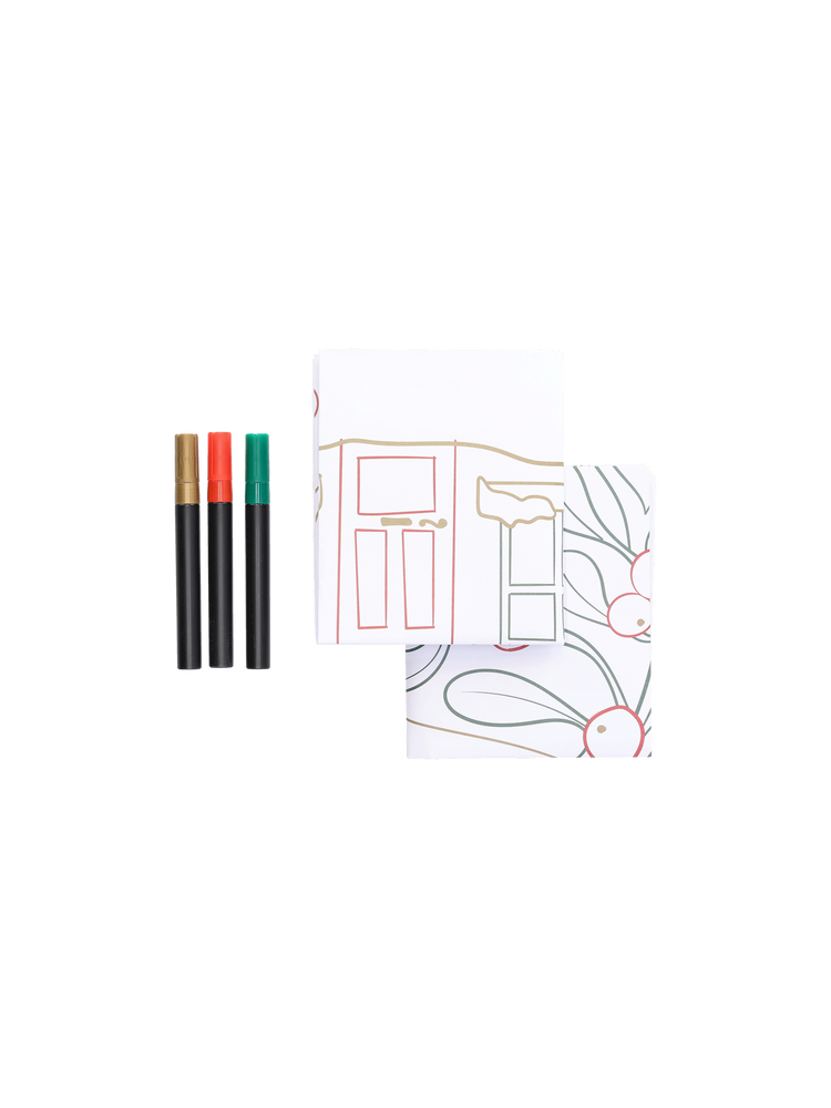 DIY window chalk art set