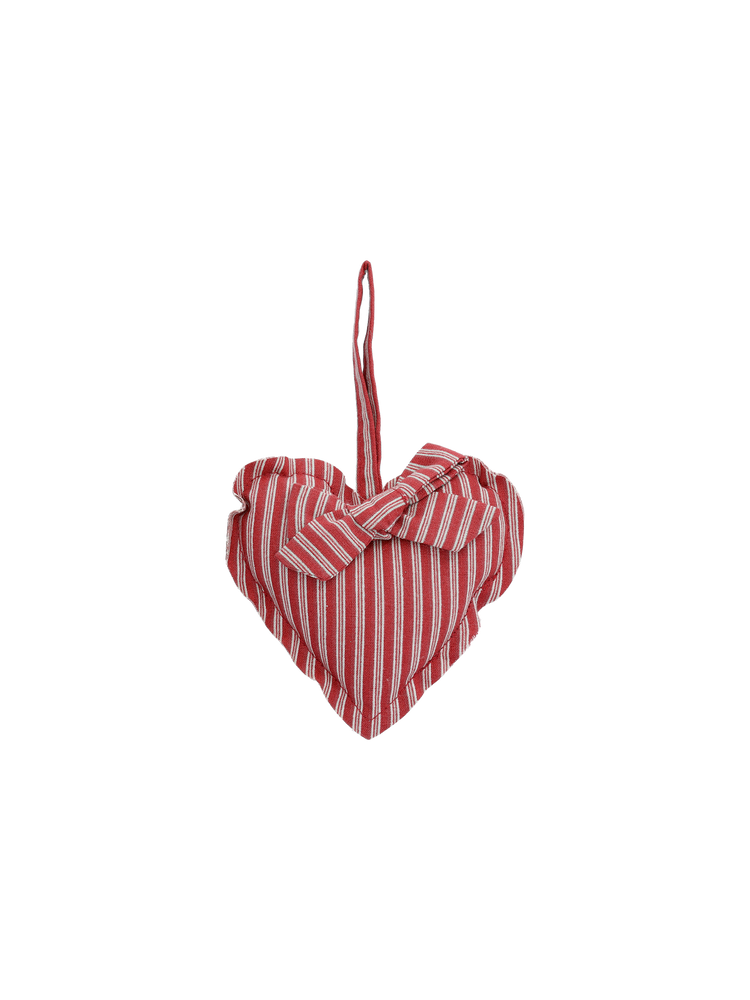 Hanging heart with bow