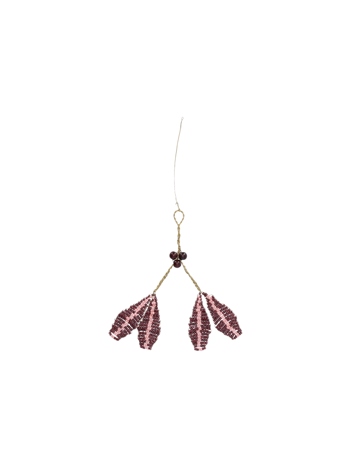 Mistletoe with beads