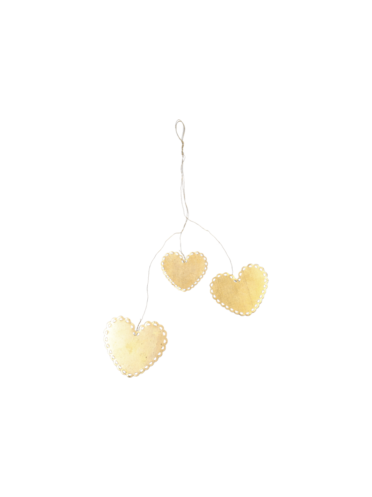 Hanging hearts