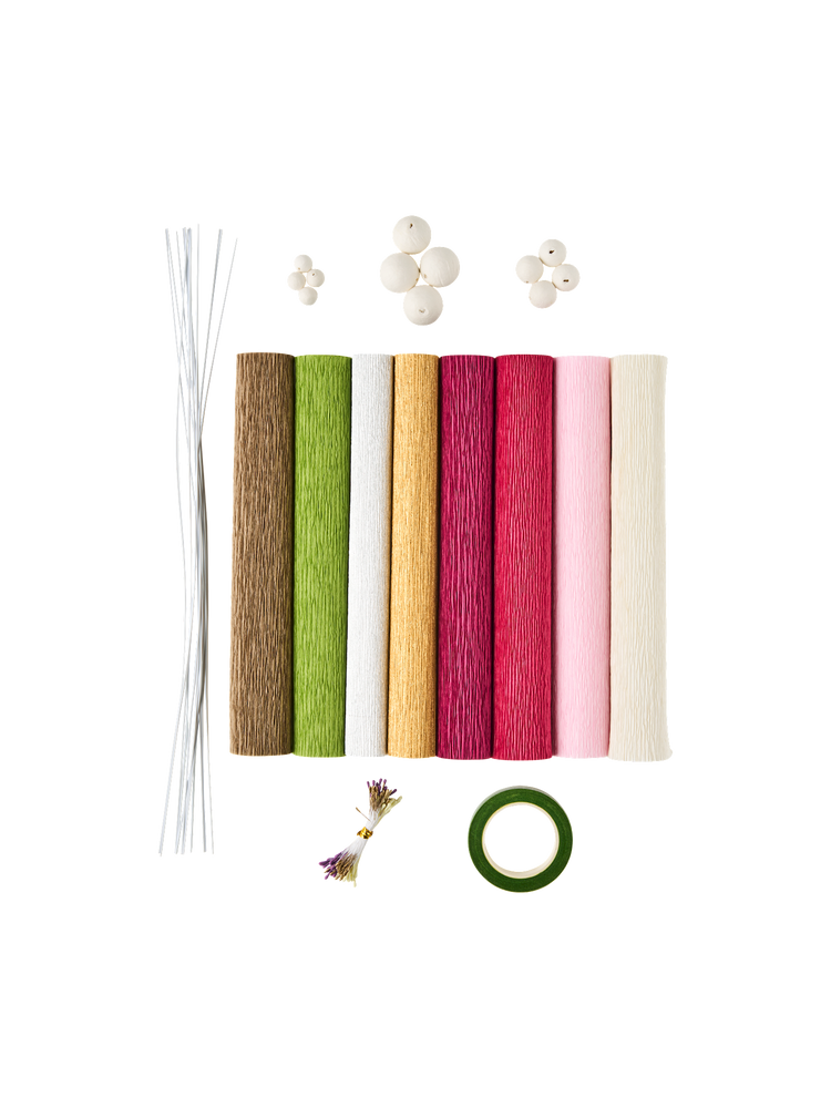 Paper flower DIY kit