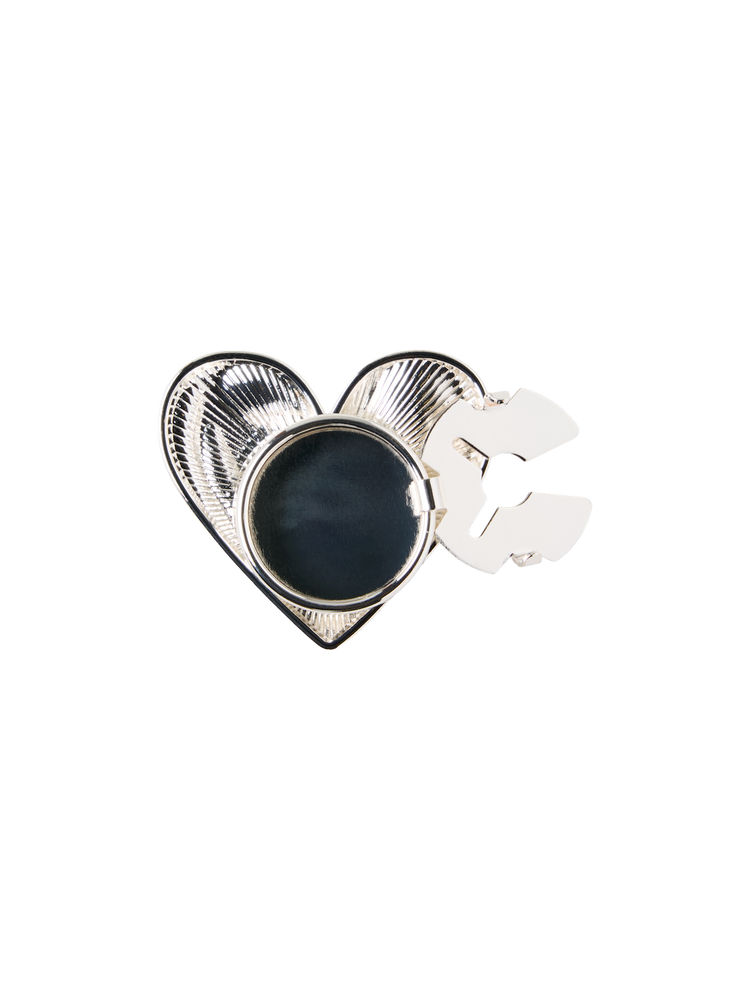 Button cover heart