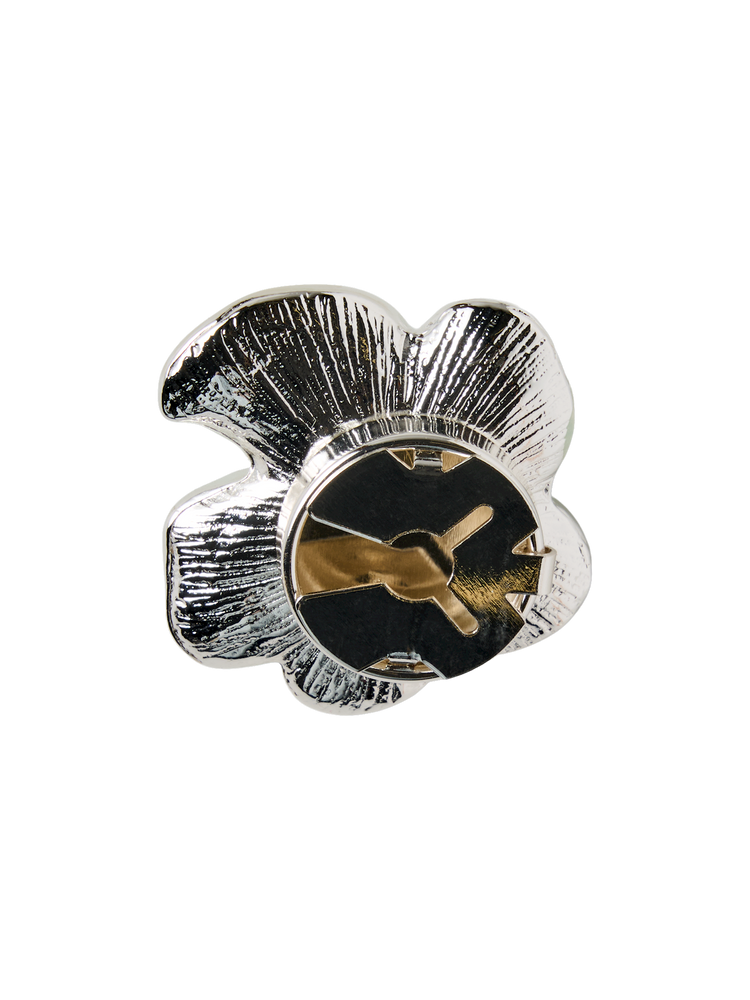Button cover flower
