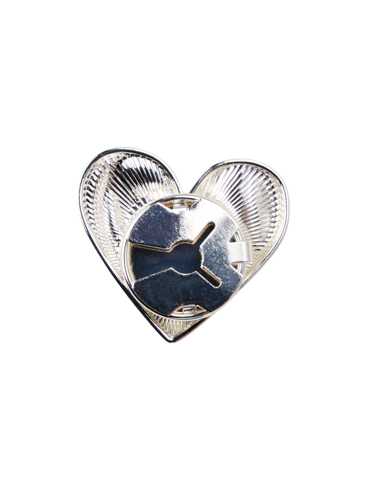 Button cover heart