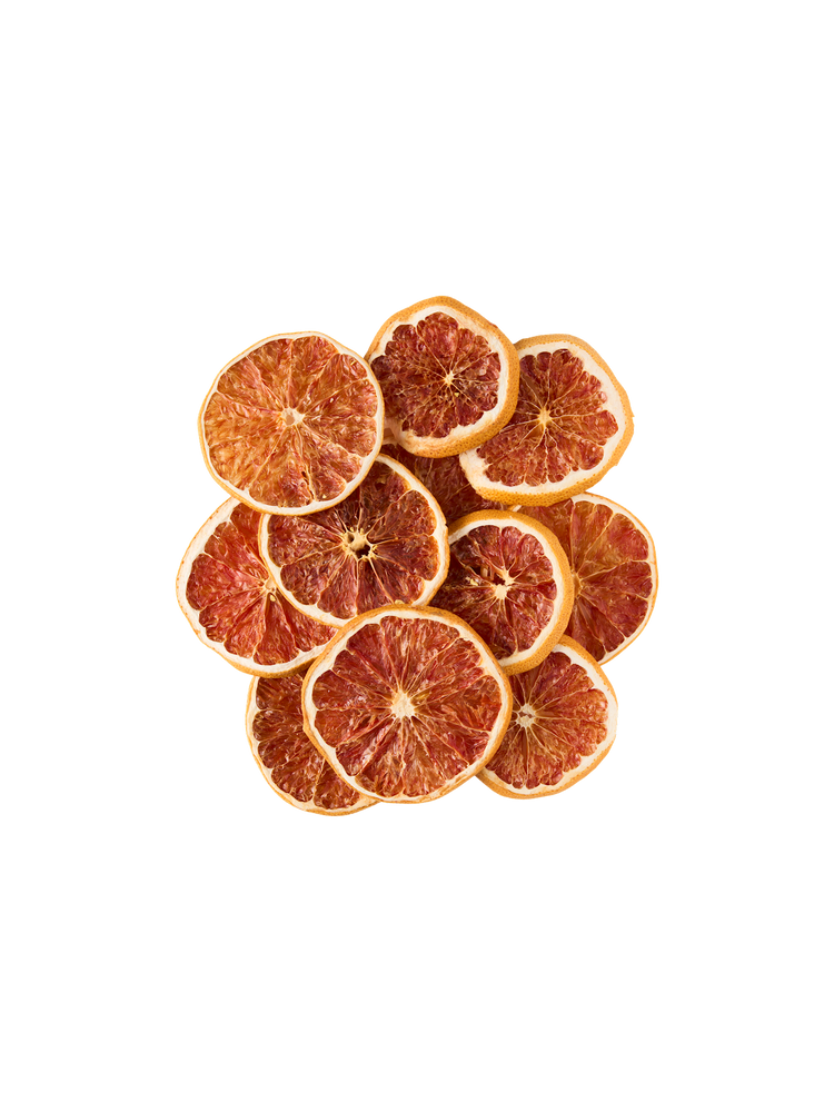 Dried grapefruit slices