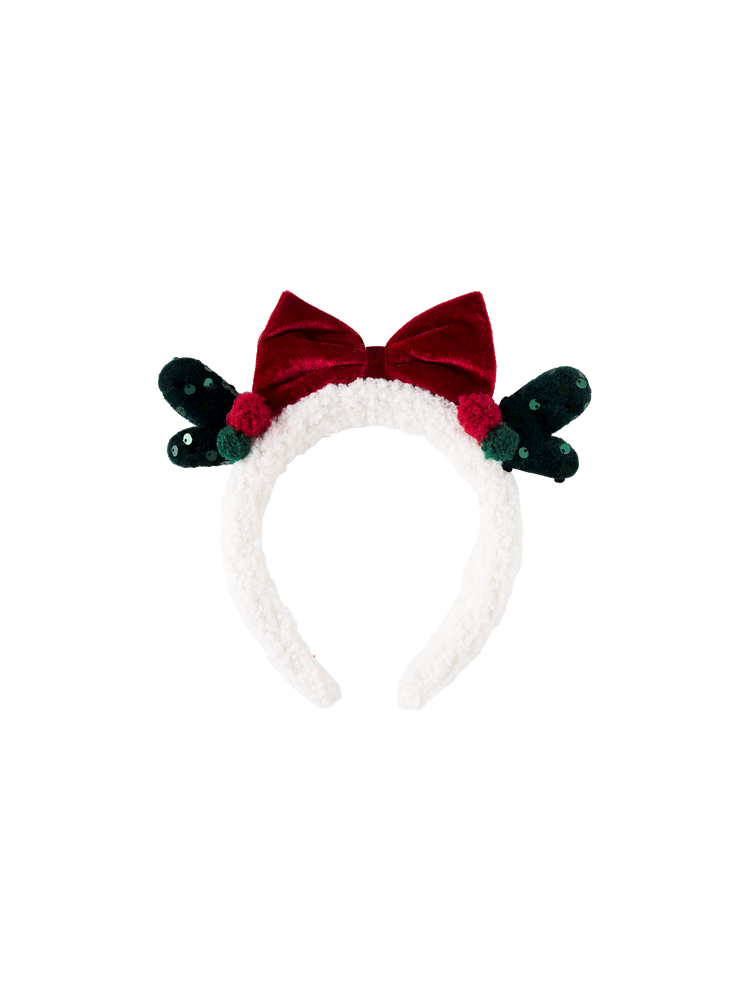 Christmas hairband with antlers