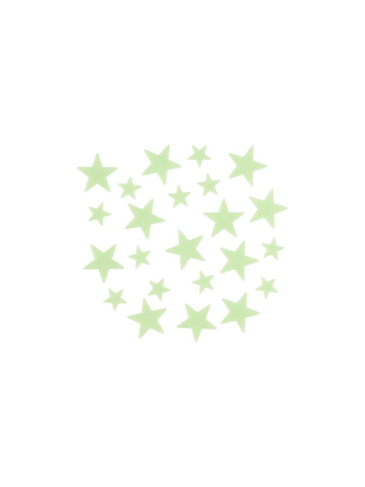 Glow in the dark stars