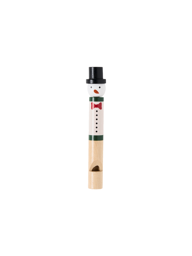 Toy flute snowman
