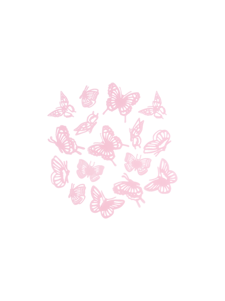 Glow in the dark butterflies