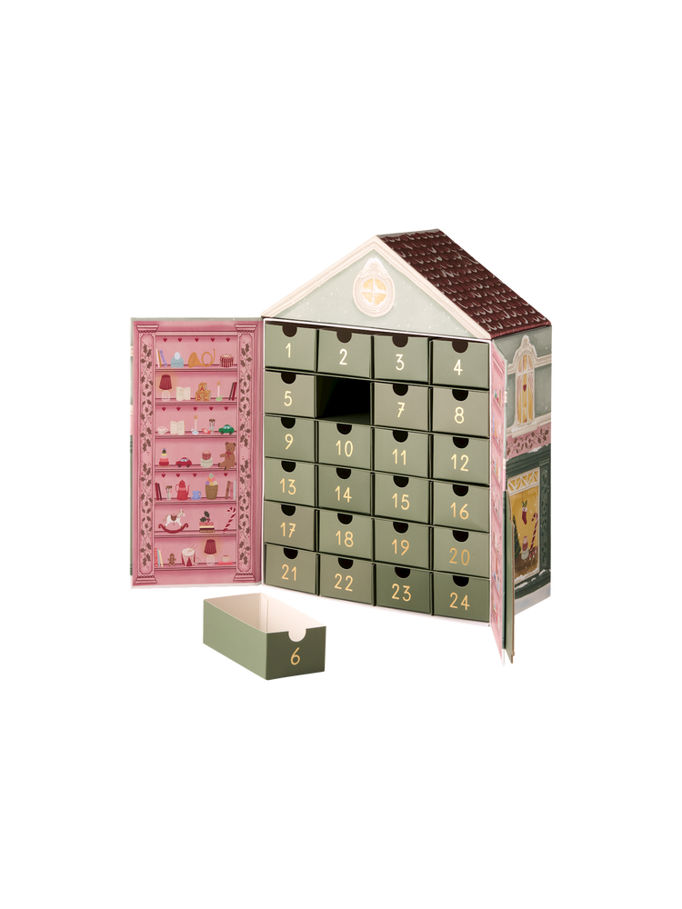 Advent calendar house