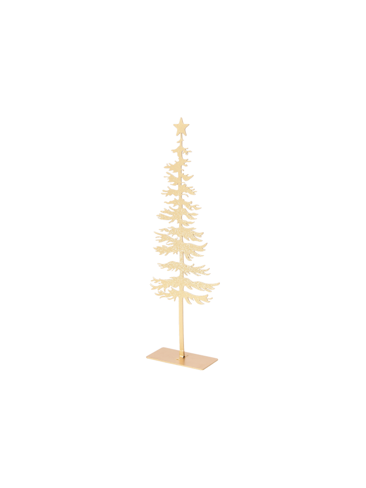 Decorative tree with glitter