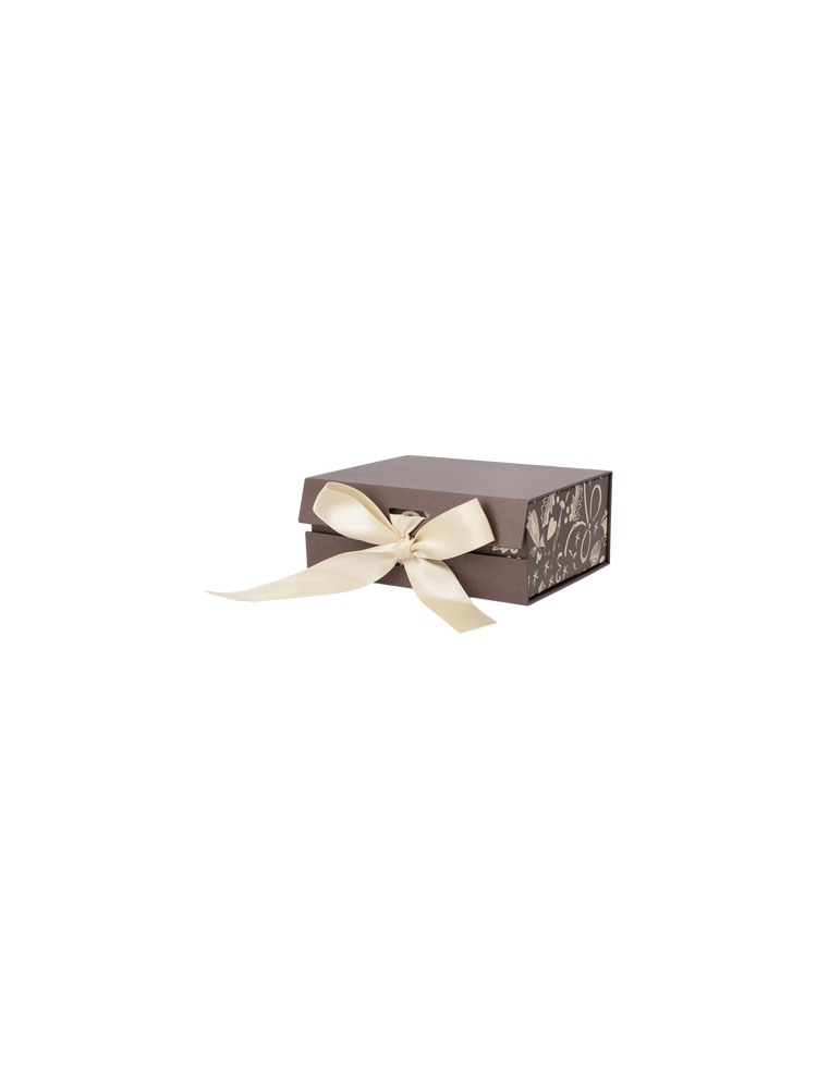 Gift box with ribbon