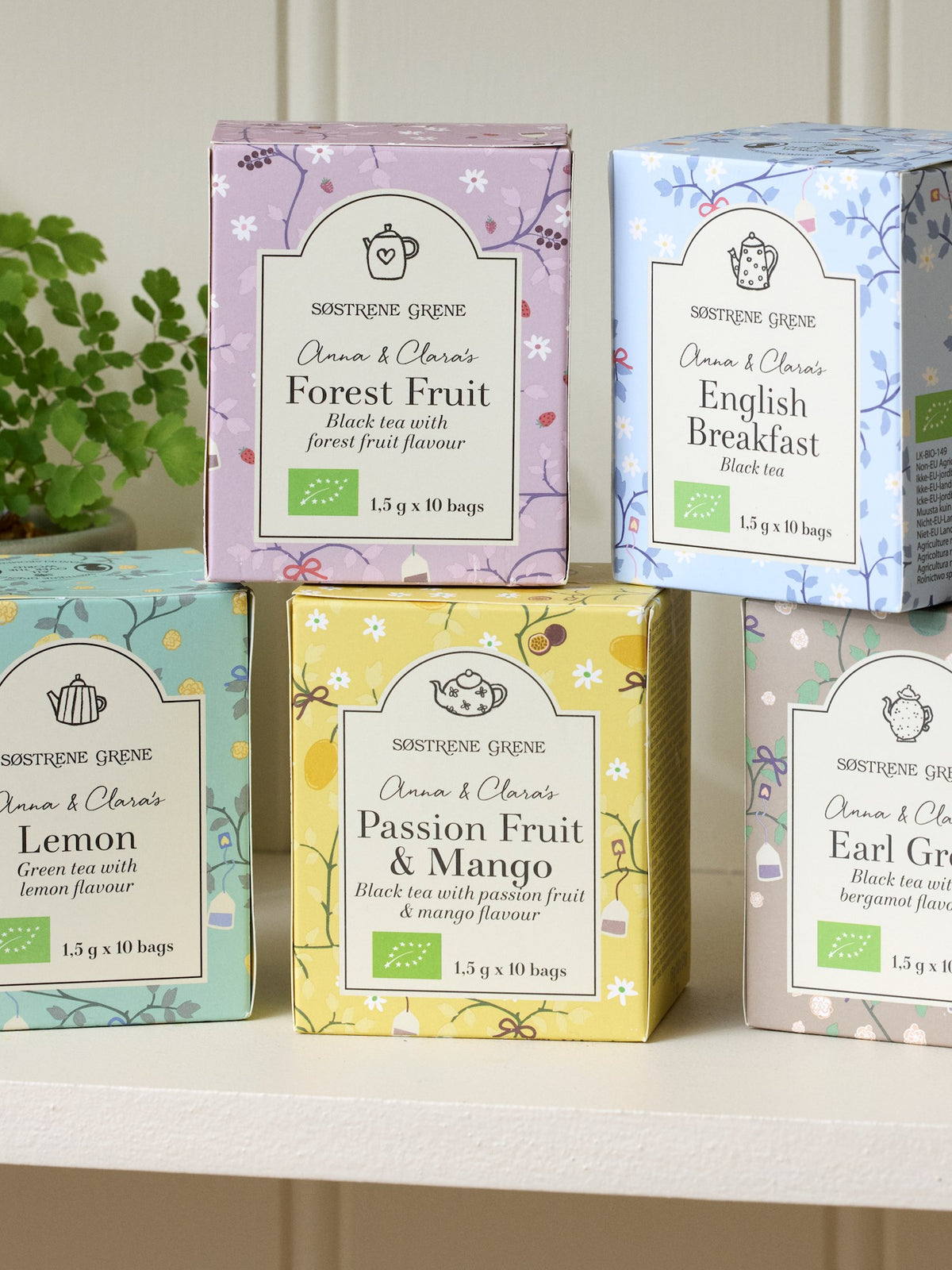 Mango & Passion Fruit tea bags