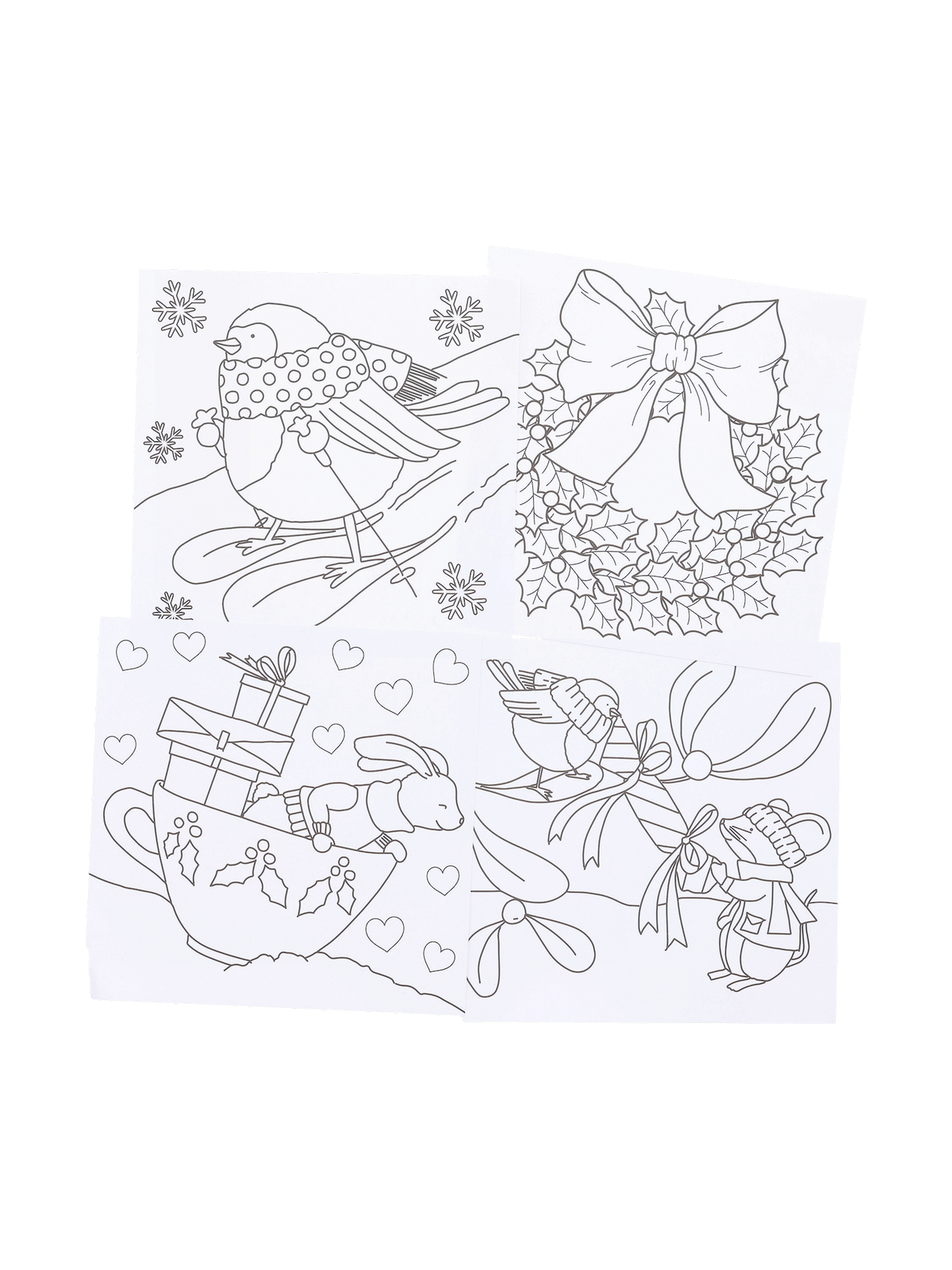 Cosy Colouring book