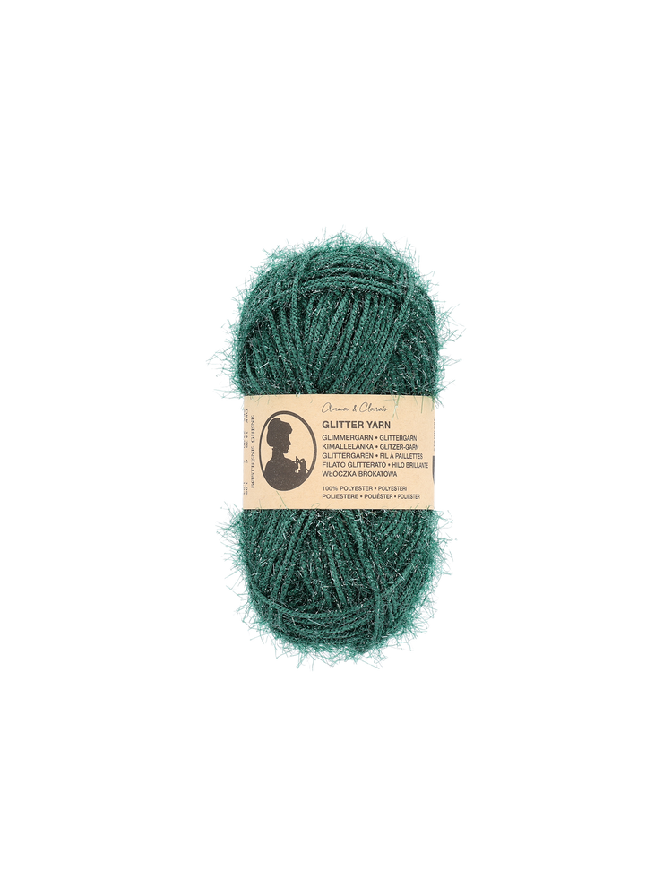 Glitter yarn