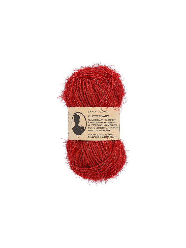 Glitter yarn