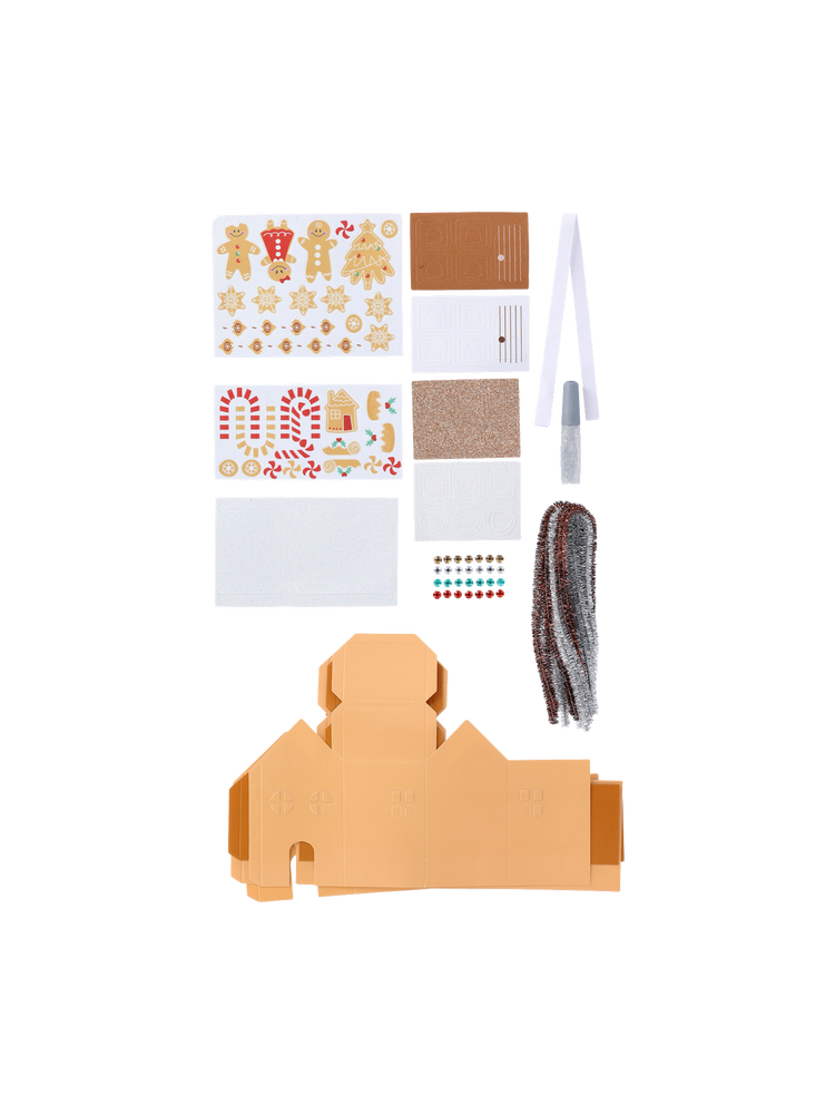 DIY gingerbread house