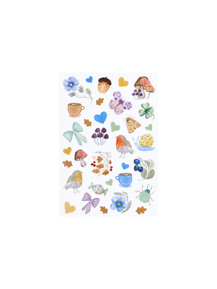 Iron-on textile stickers