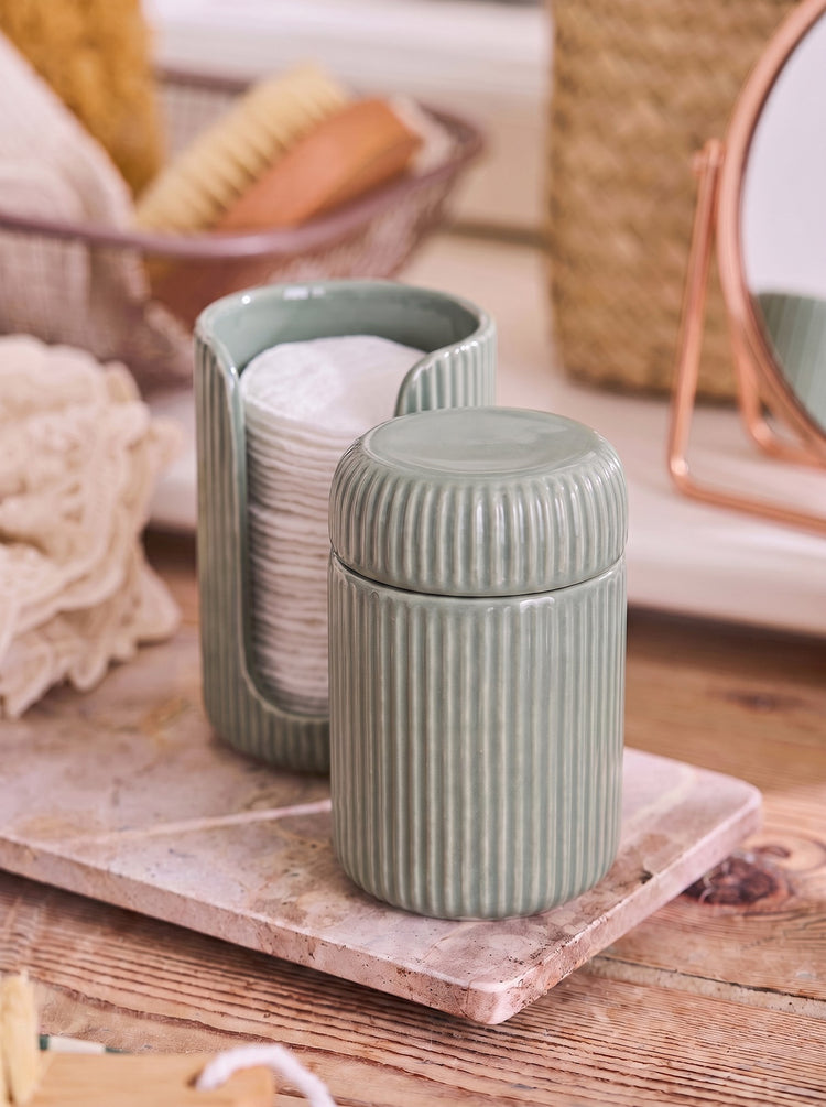 Cotton swab holder