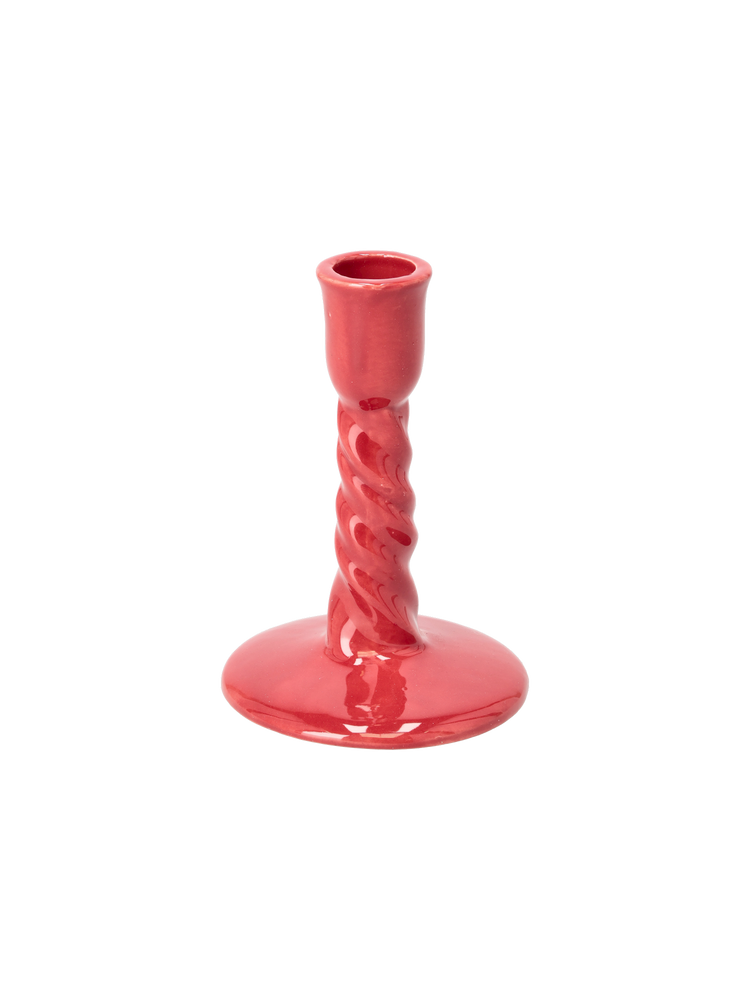 Candle holder twisted
