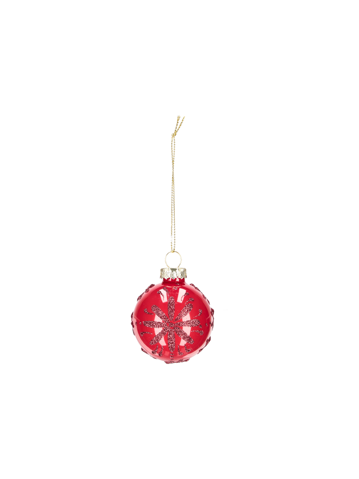 Bauble with glitter