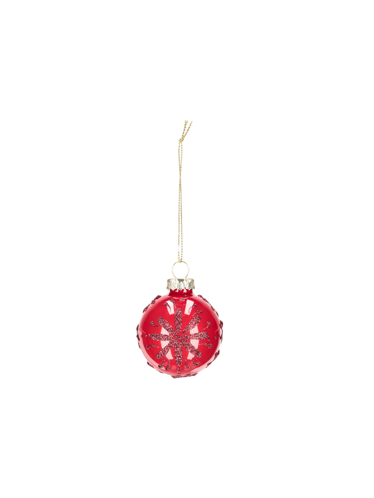 Bauble with glitter