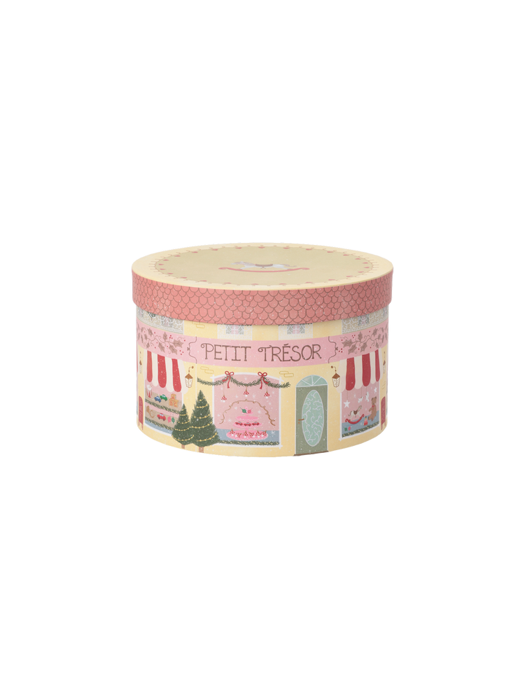 Round gift box