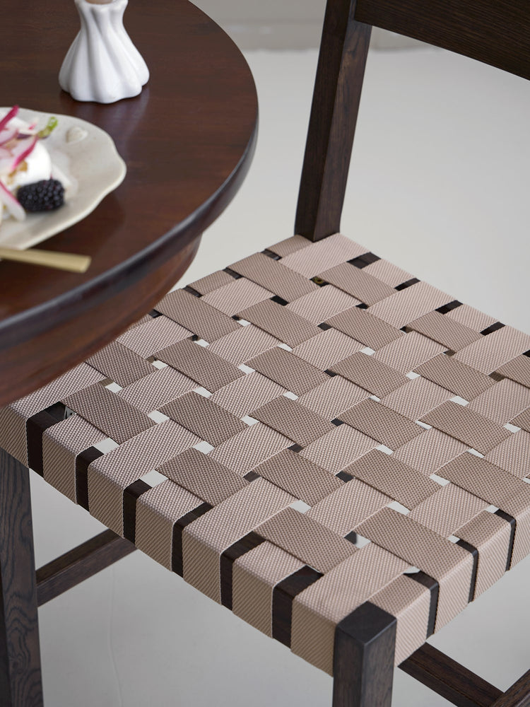 HARMONY Dining chair with woven seat