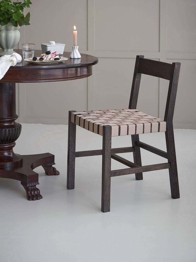 HARMONY Dining chair with woven seat