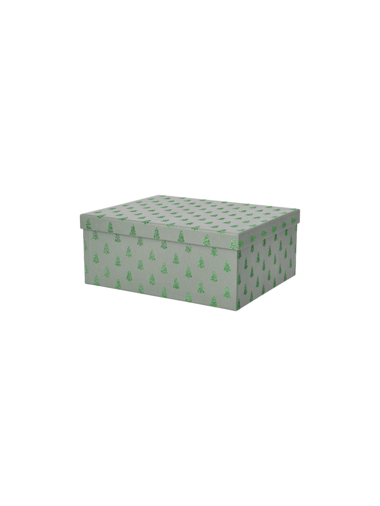 Gift box with glitter