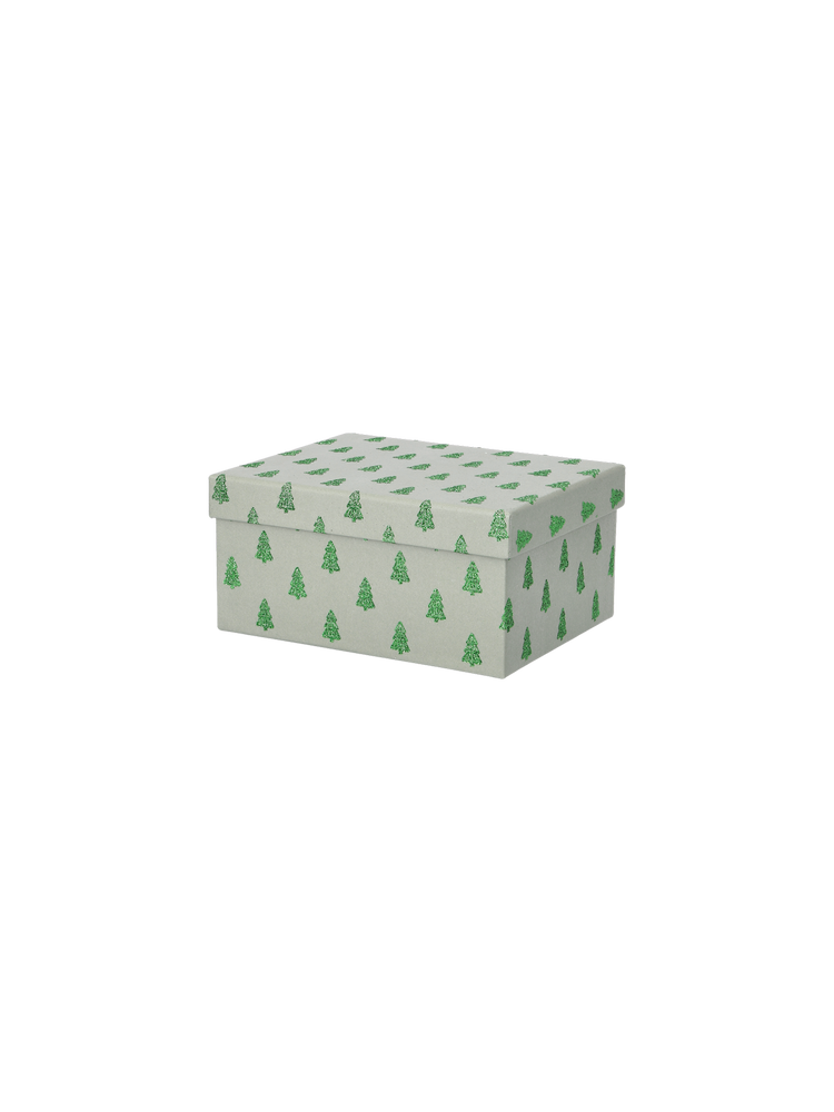 Gift box with glitter