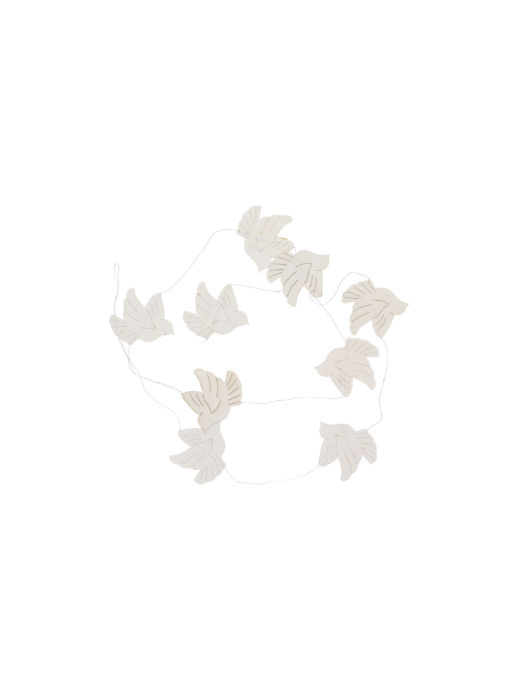Paper garland dove