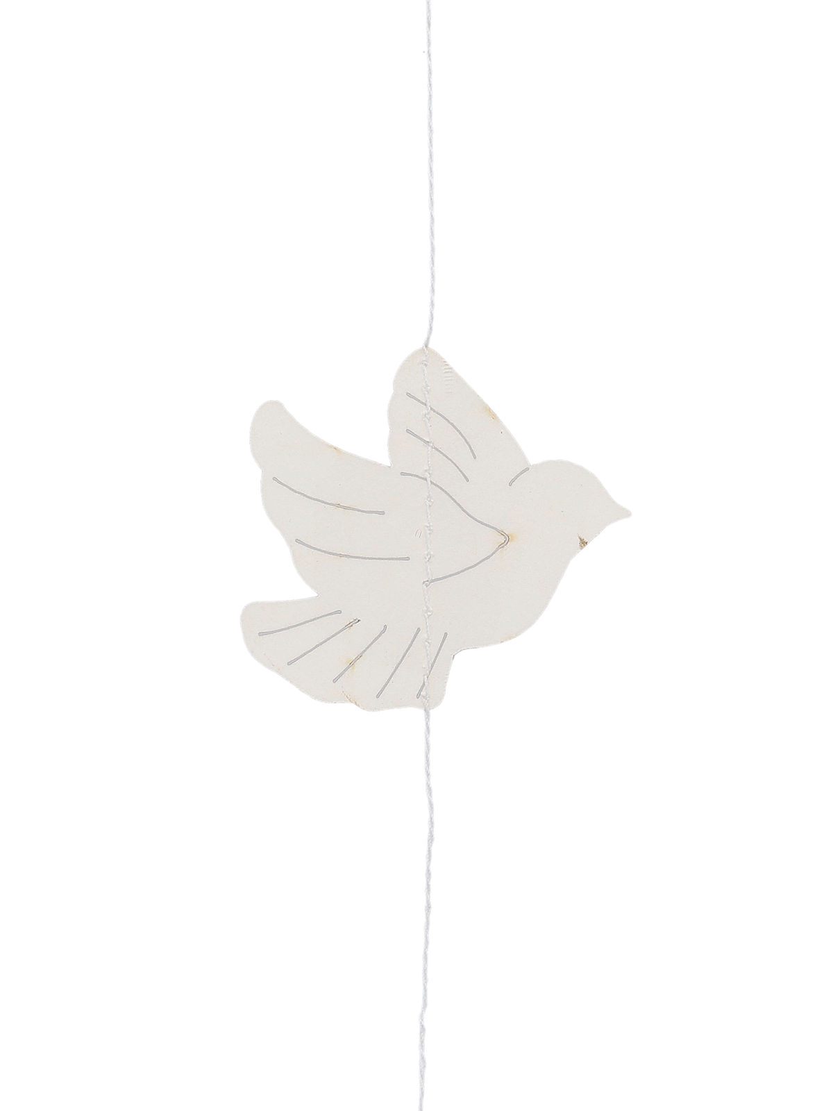 Paper garland dove