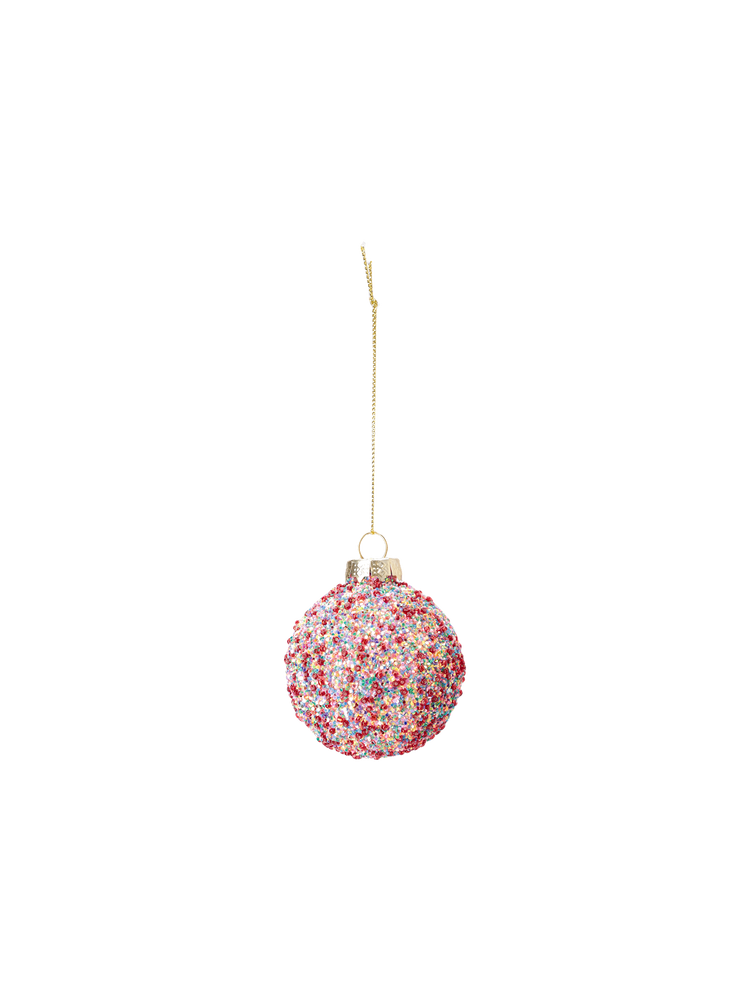 Bauble with glitter