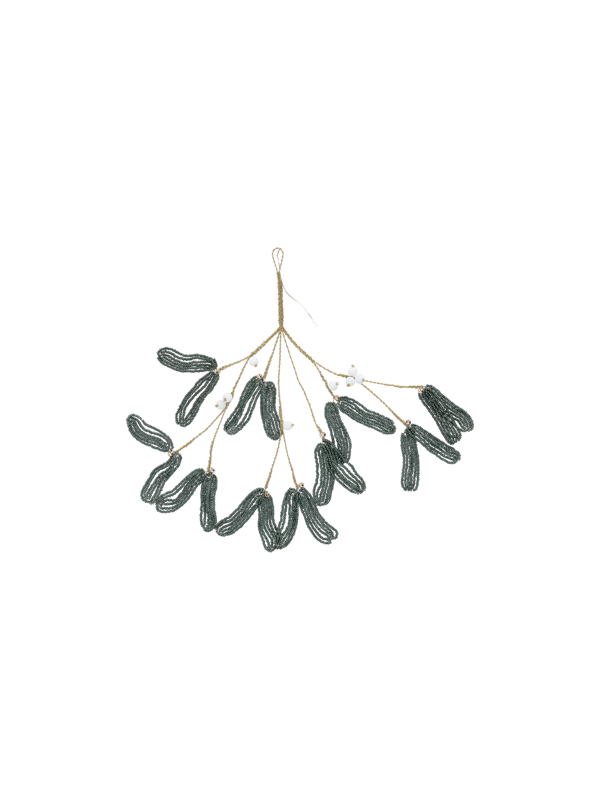 Mistletoe with beads