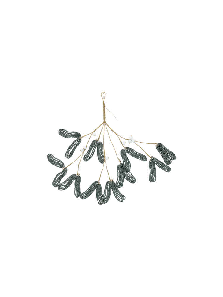 Mistletoe with beads