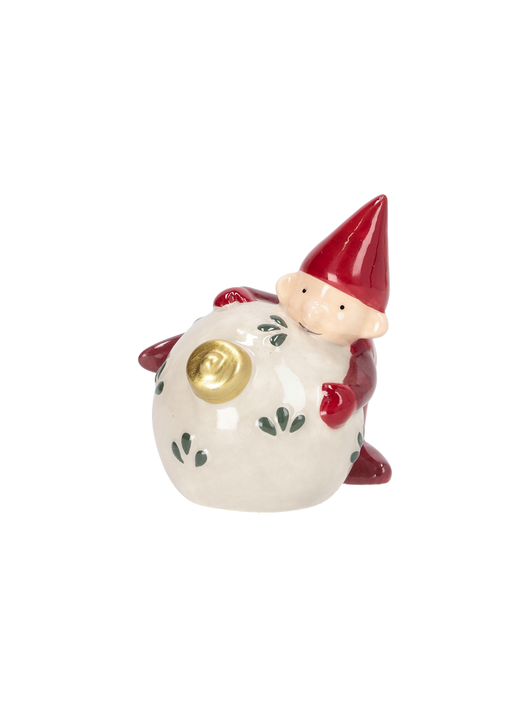 Ceramic Christmas elf